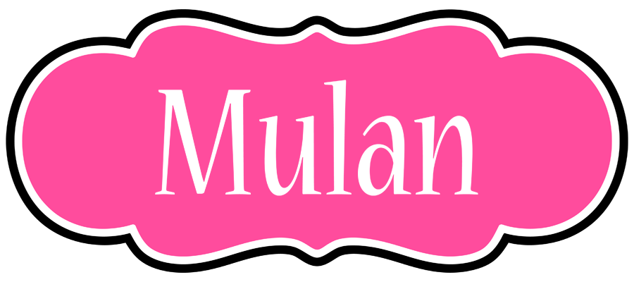 Mulan invitation logo