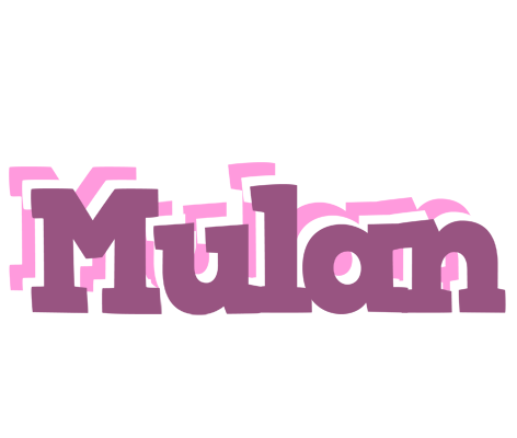 Mulan relaxing logo