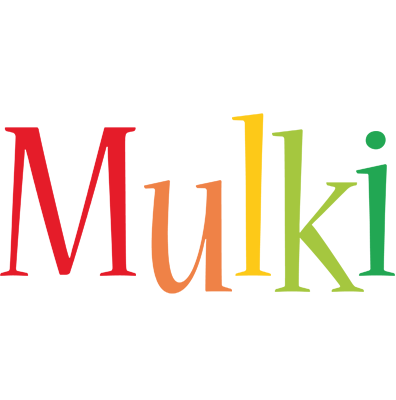 Mulki birthday logo