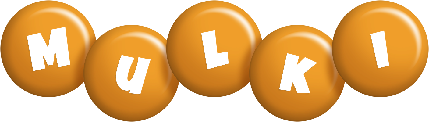 Mulki candy-orange logo