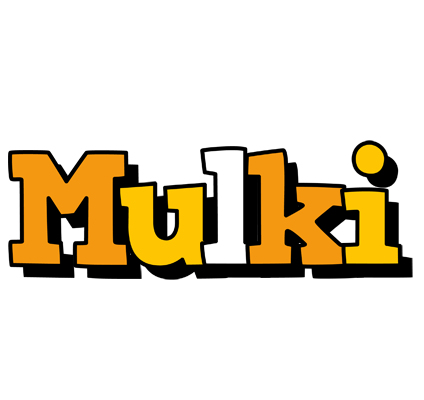 Mulki cartoon logo