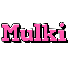 Mulki girlish logo