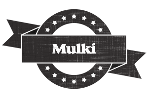 Mulki grunge logo