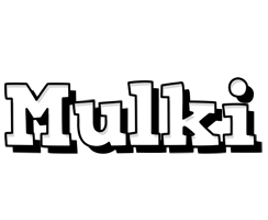 Mulki snowing logo