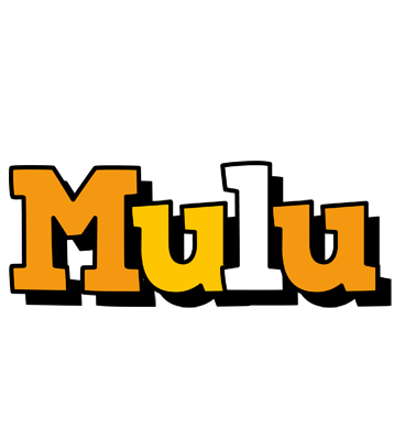 Mulu cartoon logo