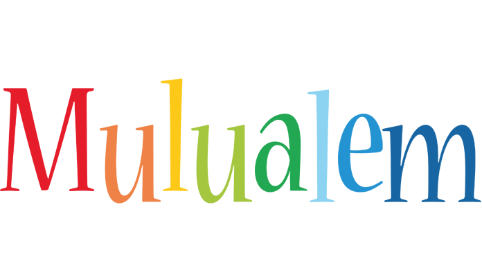 Mulualem birthday logo