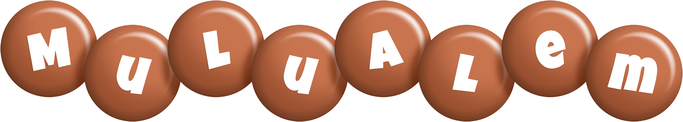 Mulualem candy-brown logo
