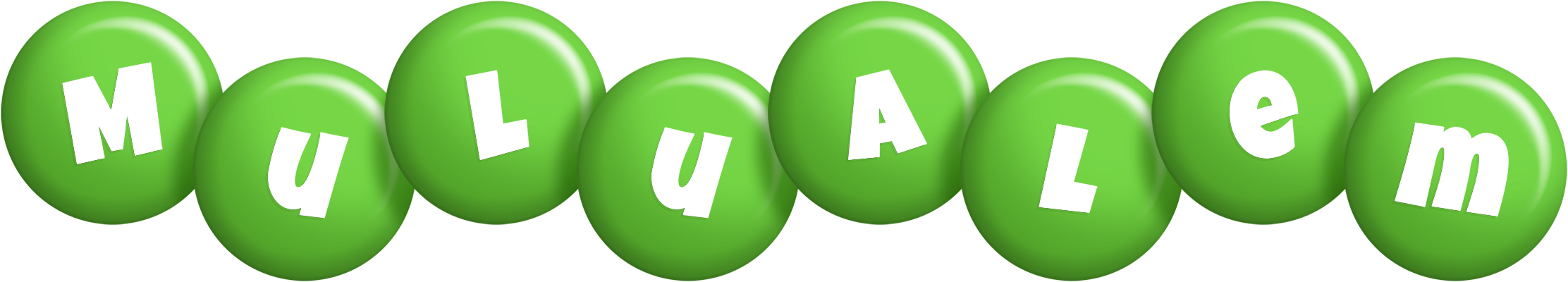 Mulualem candy-green logo