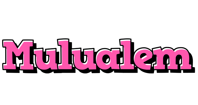 Mulualem girlish logo