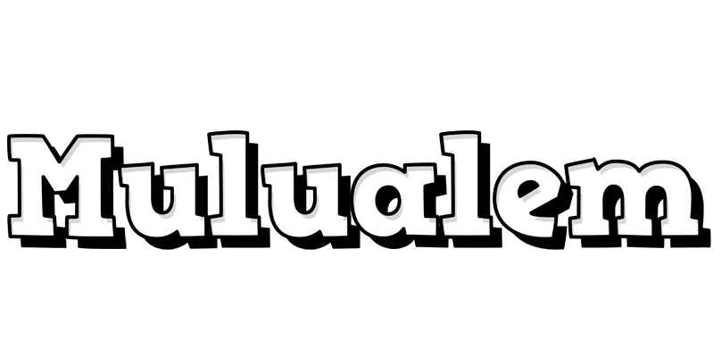 Mulualem snowing logo