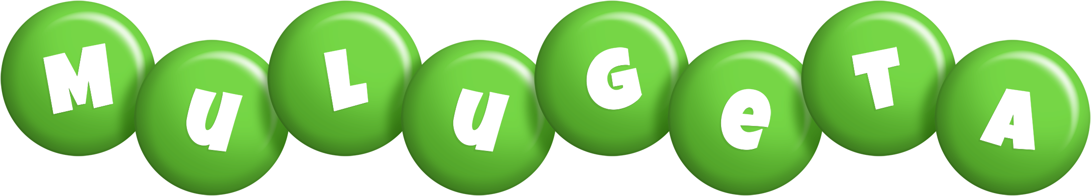 Mulugeta candy-green logo