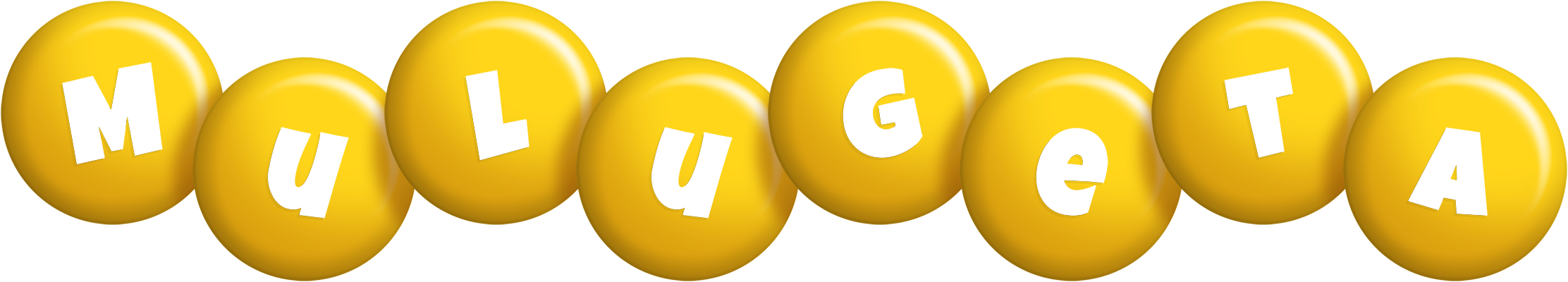 Mulugeta candy-yellow logo
