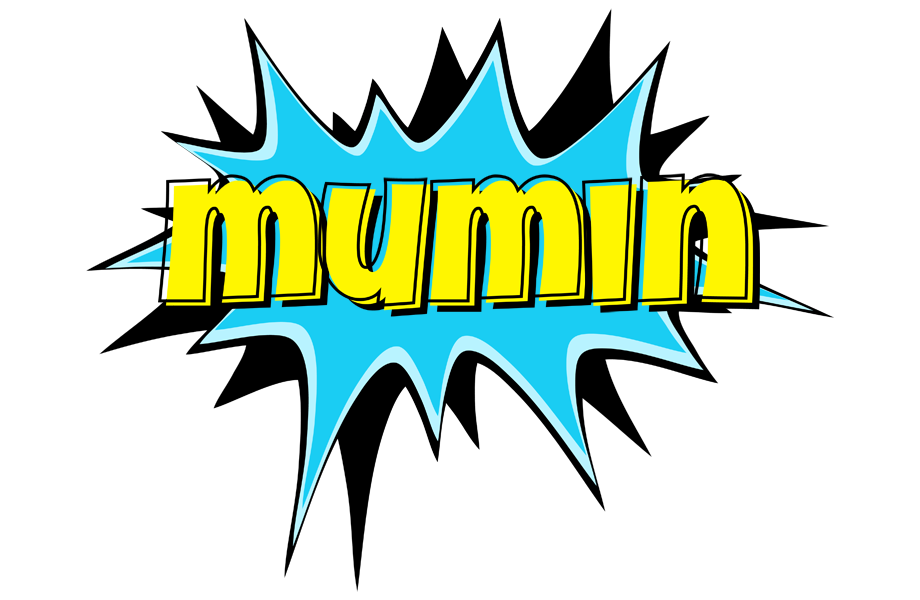 Mumin amazing logo