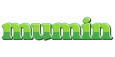 Mumin apple logo