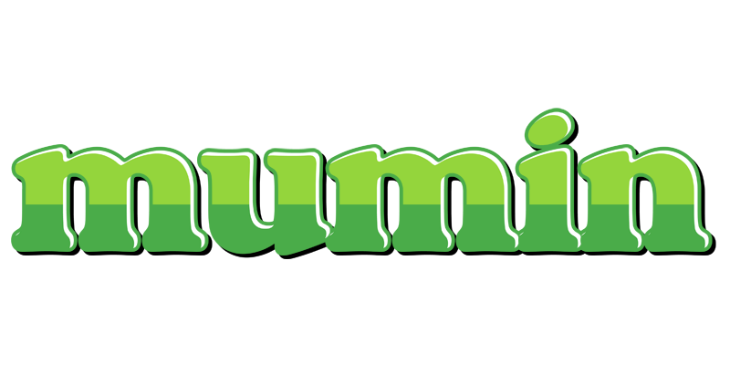 Mumin apple logo