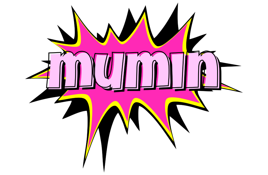 Mumin badabing logo