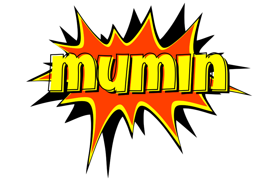 Mumin bazinga logo