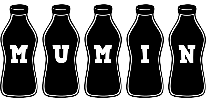 Mumin bottle logo