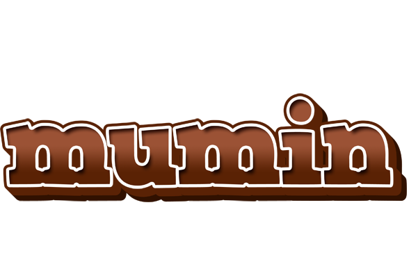 Mumin brownie logo