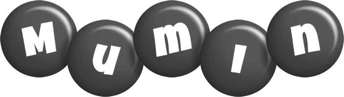 Mumin candy-black logo