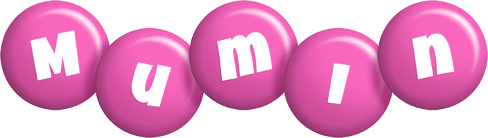 Mumin candy-pink logo