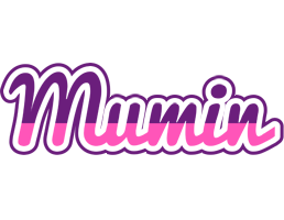 Mumin cheerful logo