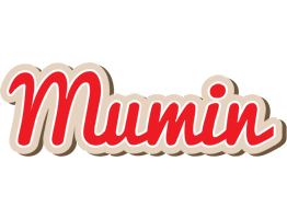Mumin chocolate logo