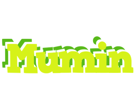 Mumin citrus logo