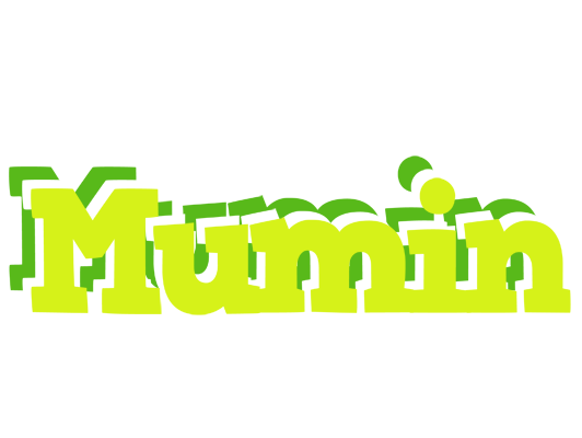 Mumin citrus logo