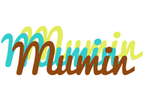 Mumin cupcake logo