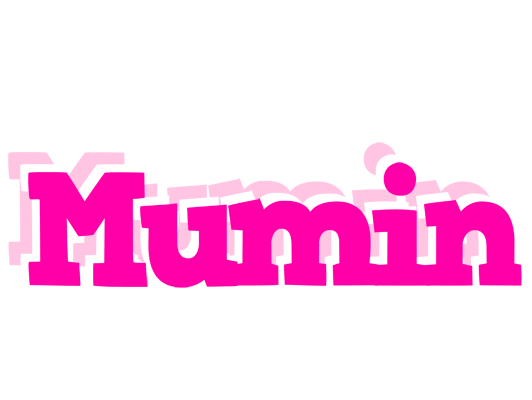 Mumin dancing logo