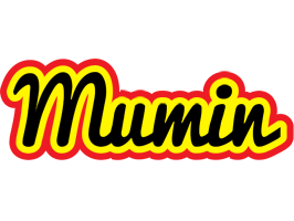 Mumin flaming logo