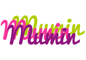 Mumin flowers logo