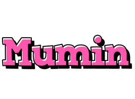 Mumin girlish logo