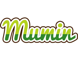 Mumin golfing logo