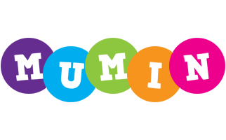 Mumin happy logo