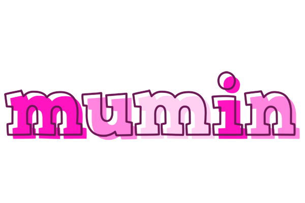 Mumin hello logo