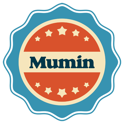 Mumin labels logo