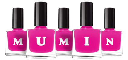 Mumin nails logo