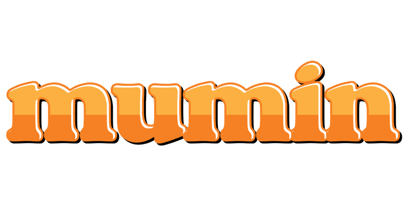 Mumin orange logo