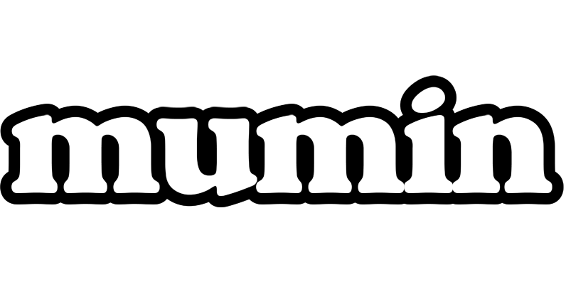 Mumin panda logo