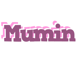 Mumin relaxing logo