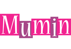 Mumin whine logo
