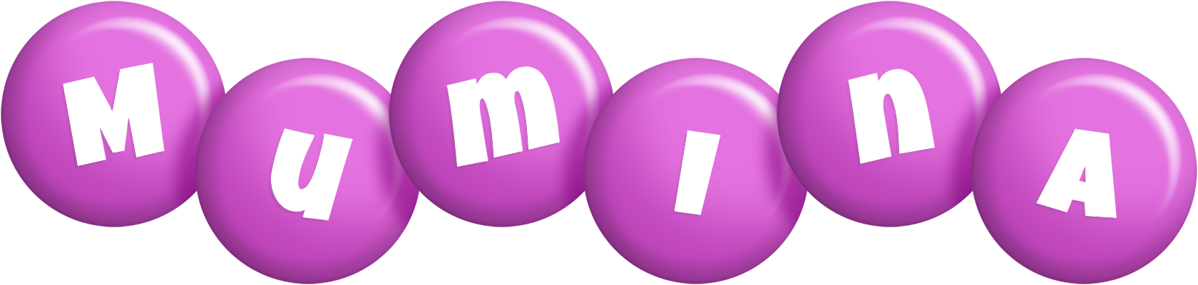 Mumina candy-purple logo