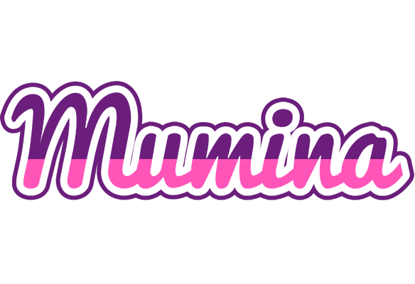 Mumina cheerful logo