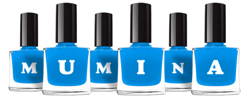 Mumina glossy logo