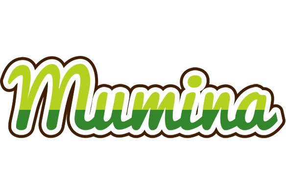 Mumina golfing logo