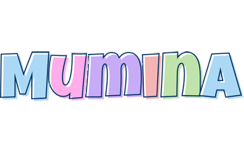 Mumina pastel logo