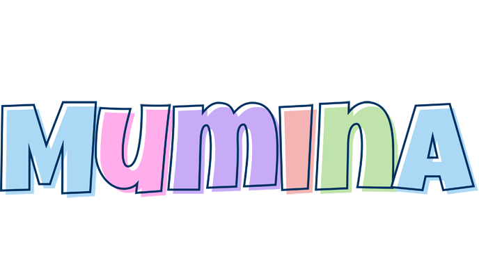 Mumina pastel logo