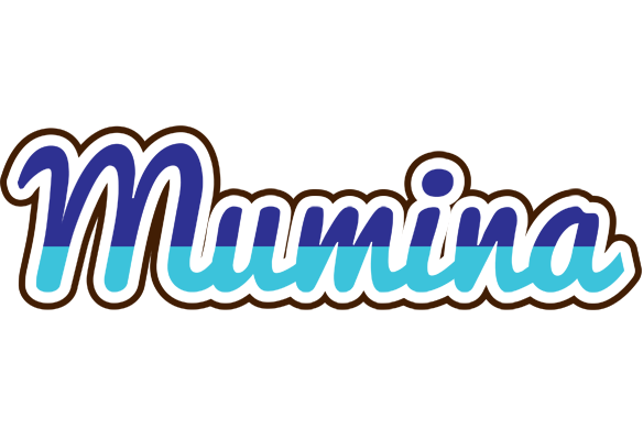 Mumina raining logo